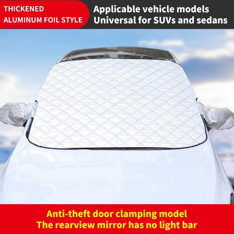 Sunshade Cover Car Windshield Snow Sun Shade Waterproof Protector Cover Car Front Windscreen Cover