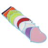 10pcs Felt Sensory Mat Multi Shape Textured Sensory Pad Sensory Floor Tile Educational Tactile Sensory Toy for Autism