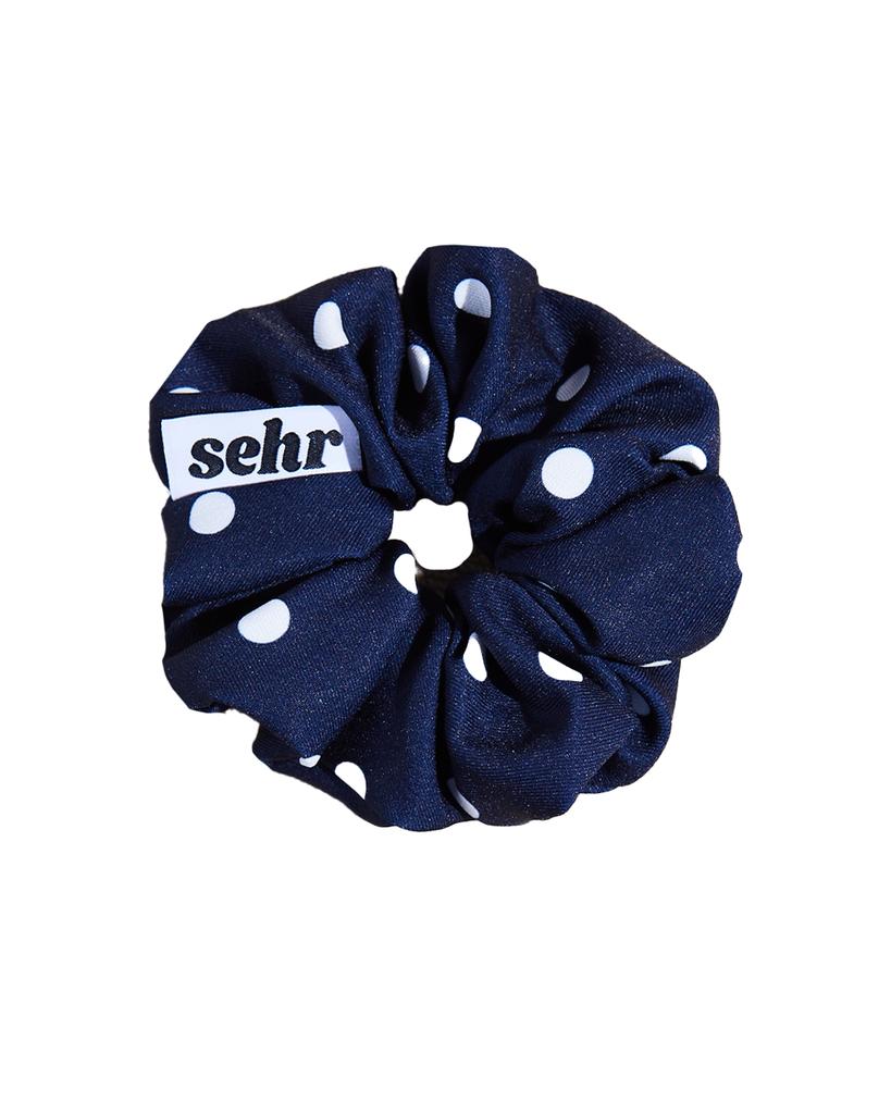 Sehr Big Dot Tie Big Bag (Navy)