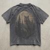 Vintage Owl Shirt, Great Horned Owl Tee, Forest Owl T Shirt, Woodland Nature Shirt, Dark Academia Owl, Comfort Colors, Owl Lover Gift