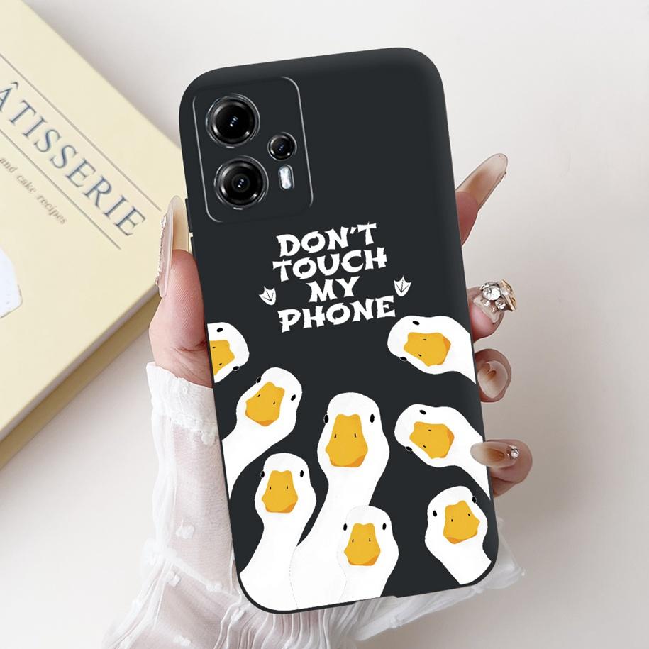 For Motorola Moto G13 G23 Case Lovely Panda Daisy Painted Cover Soft Silicone Phone Case For Moto G23 G 13 MotoG13 MotoG23 Coque
