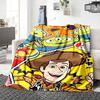 1Pc Toy Story Adventure Blanket Soft Throw Blanket For Home Bedroom Bed Sofa Travel Office Solid Christmas Blanket