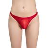 Men's Ultra-Thin Transparent T-Back Thong Briefs