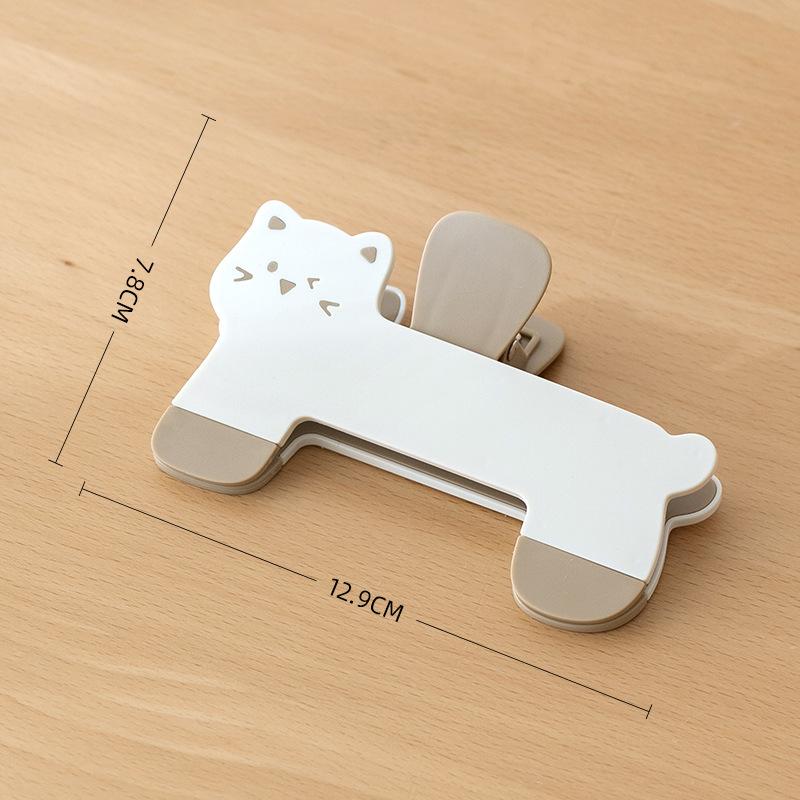 Cute Kitten Reading Stand Baobaotou Reading Clip Student Mini Portable Reading Stand Children's Reading Artifact