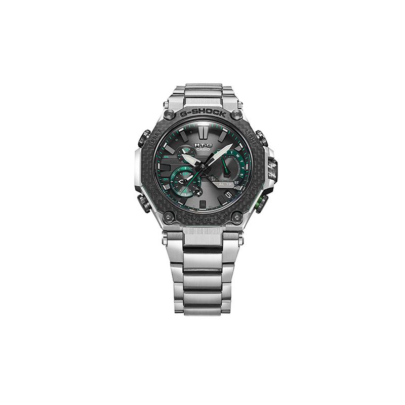 

Casio G-SHOCK MTG series classic fashion trend waterproof solar quartz movement stainless steel strap Japanese and Korean watch men s MTG-B2000XD-1APR чёрный