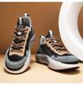 High-End Men's Breathable Leather Fashion Sneakers - Versatile, Thick-Soled, Height-Boosting Dad Shoes for Autumn & Winter