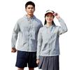 Summer outdoor sunscreen clothing UPF10 + men's and women's breathable thin hooded UV protection clothing couple jacket