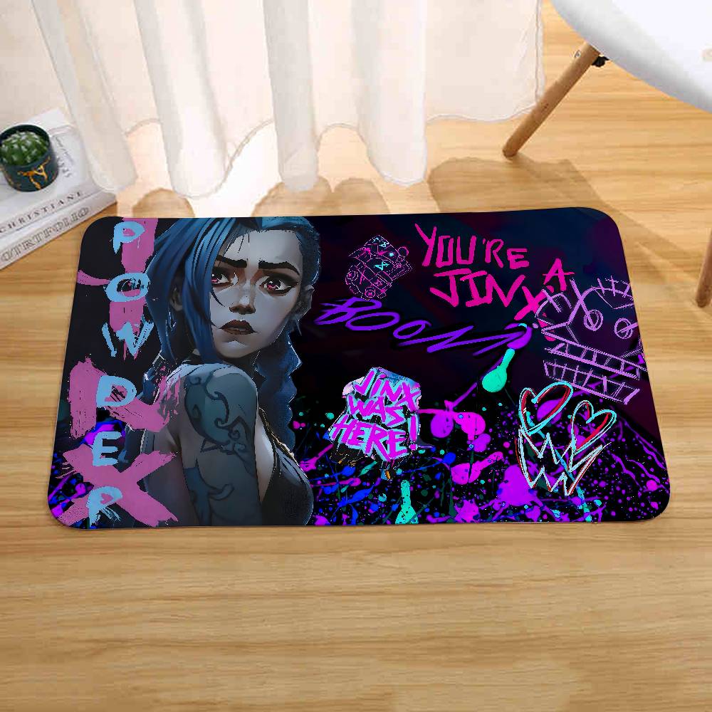 Cool J-Jinx Floor Mats Home Laundry Rug Carpet For Living Room Decor Lounge Area Anti-slip Foot Mat Entrance Doormat