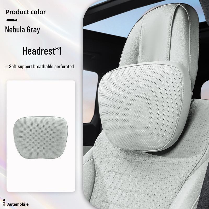 Luxurious Breathable Neck and Lumbar Seat Cushion Set for Maybach