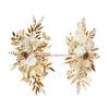 Elegant Wedding Arch Flower Plastic Base Polyester Fabric Event Backdrop Decorations Beach Party Accessories