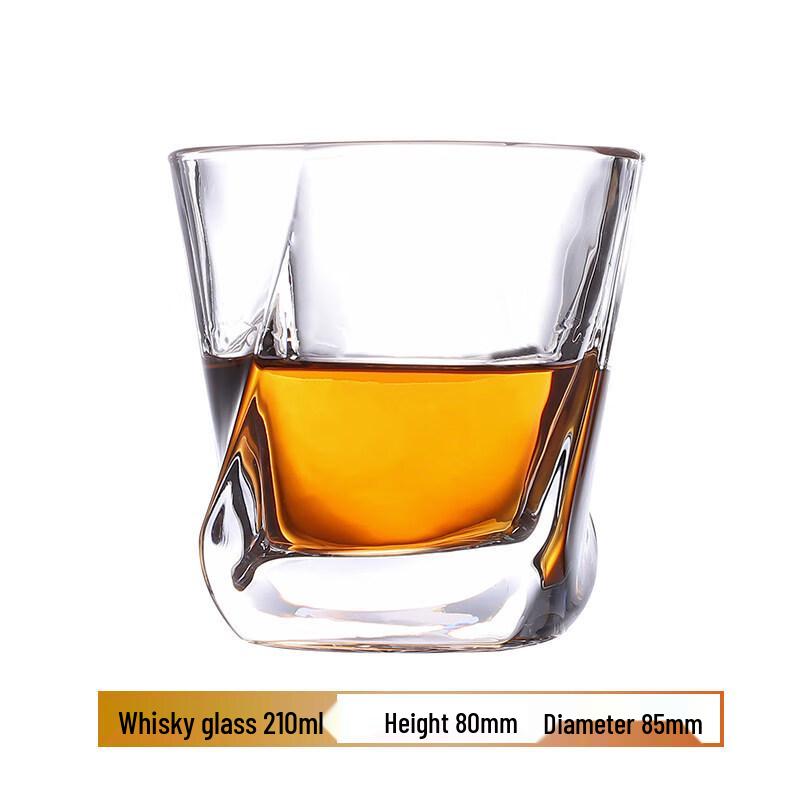 European Crystal Style Whiskey & Liquor Glasses