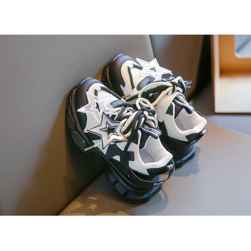 Girls Shoes Fall Children's Sports Net Shoes Big Kids Running Shoes Girls Daddy Shoes Fall Shoes