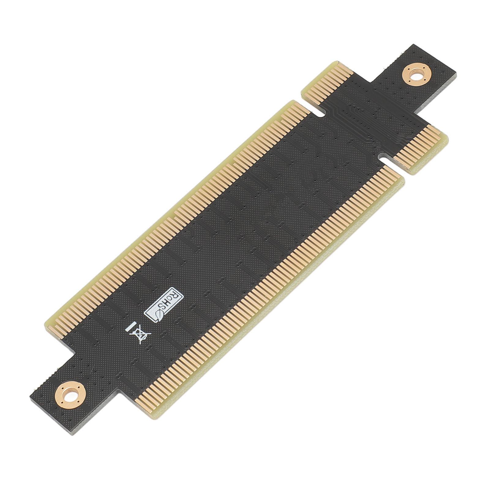 

PCIe 16X Male to Male Adapter Card PCI Express Riser Expansion Card for Small Computer and Server