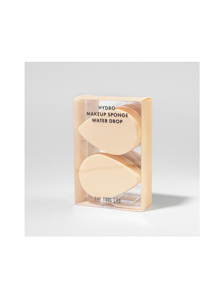 THE TOOL LAB [Moist & Close Adhesion] Moist Base Makeup Foundation Puff Sponge 3-Piece Set