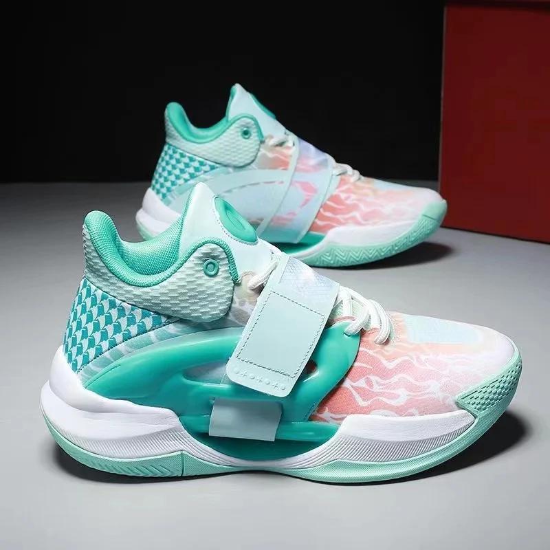 Basketbalové boty Prodyšné Pohodlné Sportovní boty Tréninkové Atletické Basketbalové Tenisky Pánské Pár Sportovní boty Dámské