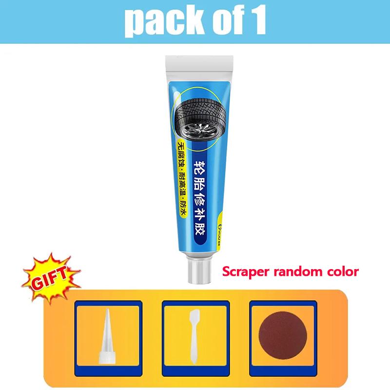 

1/3/5Pcs Tire Repair Black Glue Liquid Strong Rubber Wear-resistant Non-corrosive Adhesive Instant Bond Car Leather Repair Tools
