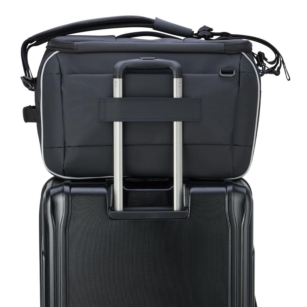 Delsey AVENTURE Duffel Bag, 46L, 31cm, 1.6kg, 5-Year Warranty, Travel Bag, Delsey Paris, Official Import, d00255941000, Black
