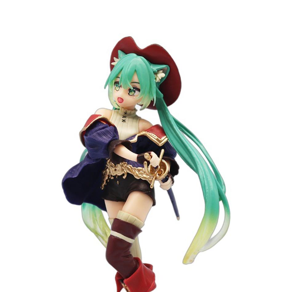 New Anime Figure Fairy Tale Wonderland Puss in Boots Kawaii Action Figures Adult Collection Model Toy