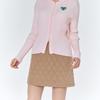 Goxo Quilted Mini Skirt Warm Fit Heart Attack