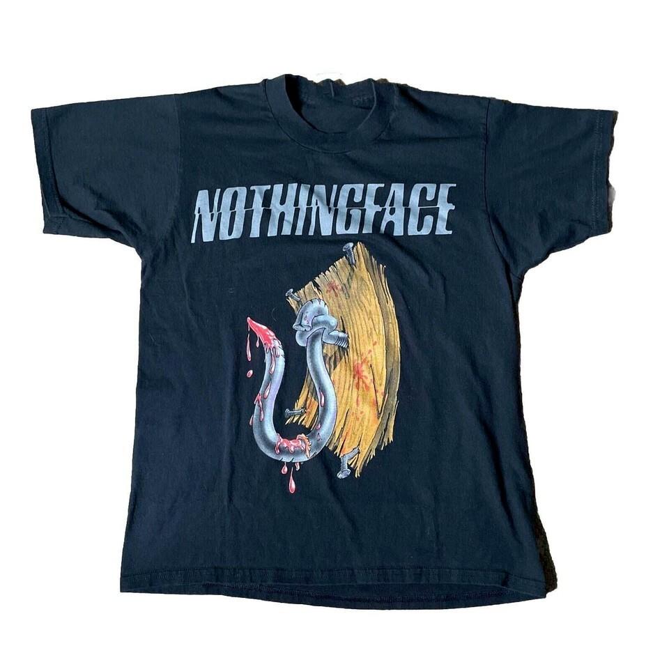 Nothingface Футболка Черная Хлопковая  TT1678 Унисекс Футболка L