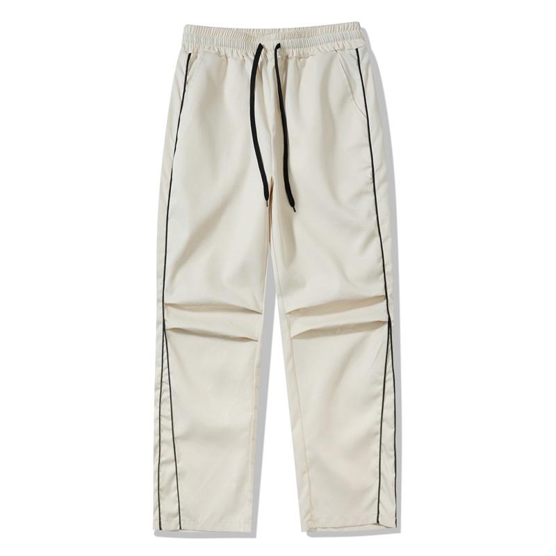 Mens Spring Summer High Street Vintage Tactical Pants Casual Pants Loose Straight Leg Joggers Fashionable Outdoor Wear