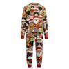 Matching Family Christmas Print Flannel Homewear Set Long-Sleeve Top And Pants