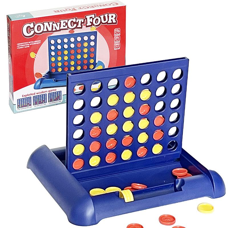 

1 набор Четыре в ряд - 42 фишки Игра Бинго Бинго Шахматы Игра на эксплуатируемую мудрость Соедини классическая семейная настольная игра Игрушки