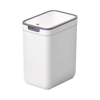 Wall,Mounted Trash Can, Compact Garbage for Living Room, Kitchen & Bathroom, Modern Home Wastebasket