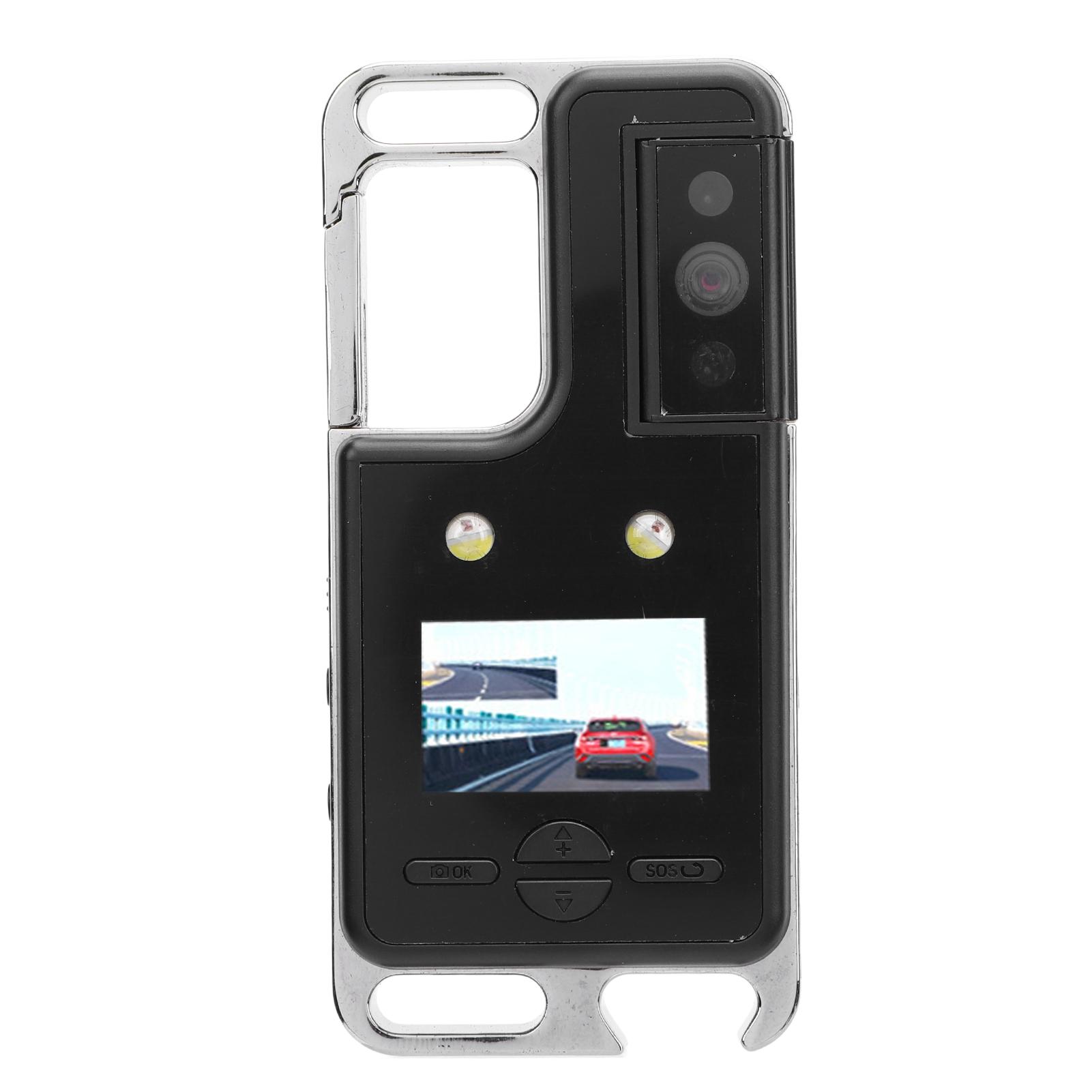 

Камера 2K Об єктив, що обертається на 180 градусів Екран 1,14 дюйма Задній затискач Зовнішній відеореєстратор для велоспорту з