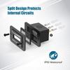 Battery Status Monitor With Reverse Polarity Protection Leads Acid Specific Accuracy Compacts Fitment