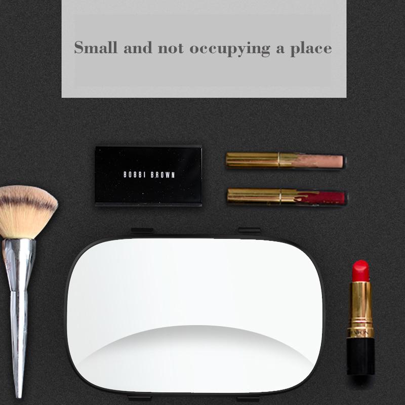 Portable Car Sun visor Makeup Mirror Car Interior Sun-Shading HD Cosmetic Mirror Auto Vanity Mirror Car Styling