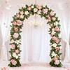 Rose Vine Arch Doorway Decoration for Weddings & Outdoor Events
