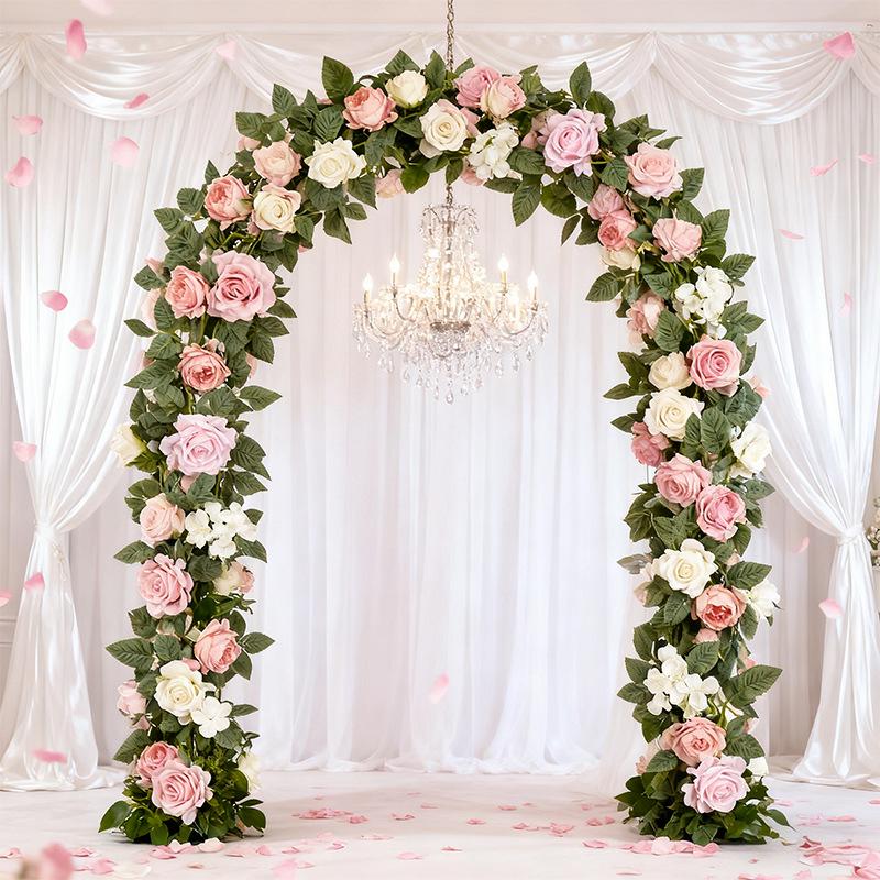 Rose Vine Arch Doorway Decoration for Weddings & Outdoor Events