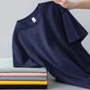 Herren Basic T-Shirt Kurzarm Rundhals T-Shirt Tops