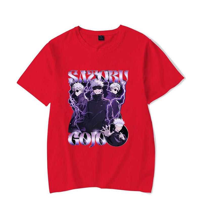 

Hot Anime Gojo Satoru T-Shirt Men Women T Shirt Cosplay Clothes Streetwear Tee Shirt Plus Size Tops S