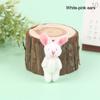 High Quality  5Cm Soft Mini Plush Rabbit Dollhouse Miniature Accessories Animal Toy Furniture For Doll Home Decoration 1Pc