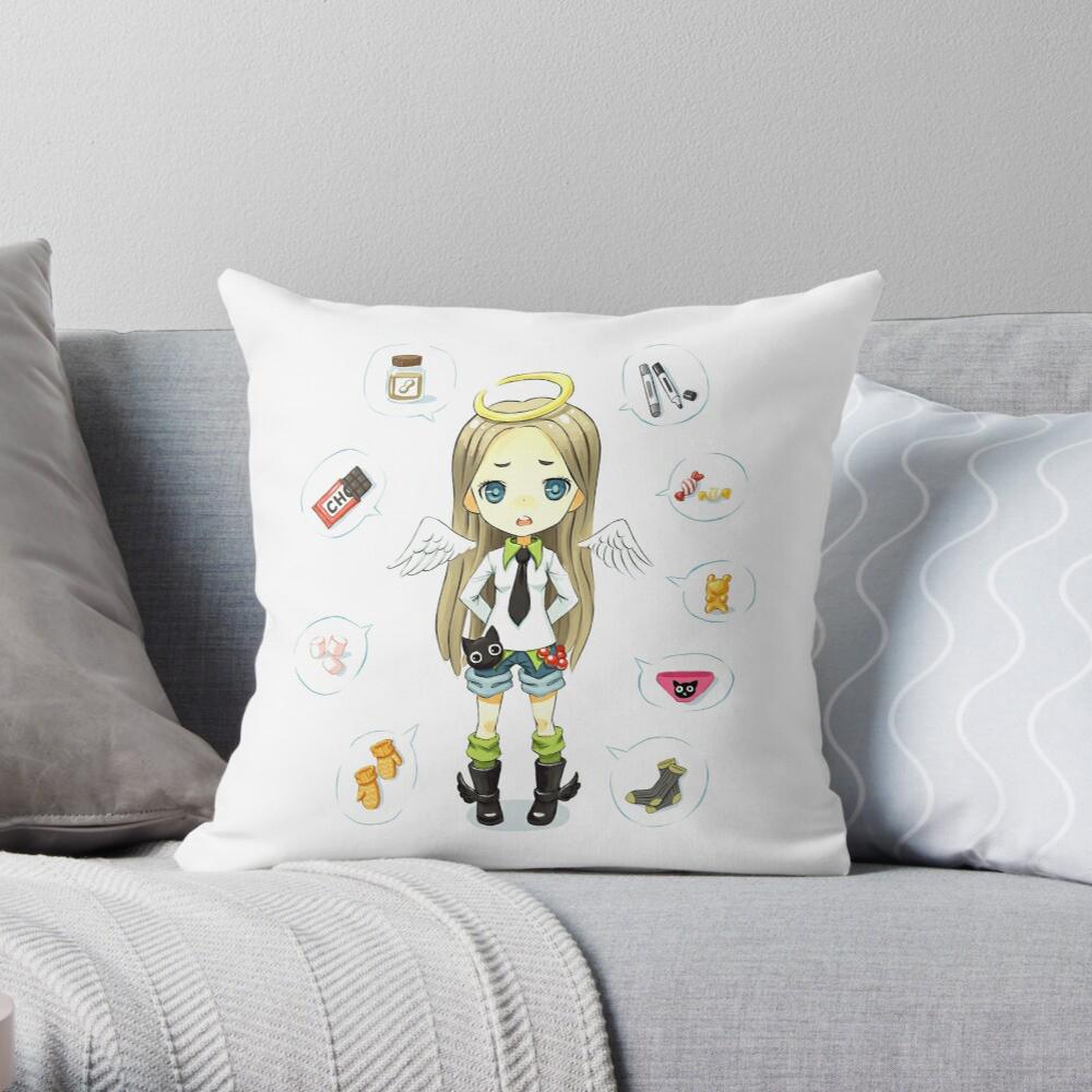Colorful Cartoon Cute Hold Pillowcase Cushion Children's Room Decoration Pillowcase Living Room Bedroom Home Cute Decoration
