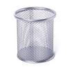 Mesh Metal Pen Pencil Brush Pot Holder Storage Container Office Desk Organizer