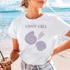 T-Shirt Women's Printed Basic Fashion Style Casual Letter Printing Summer Trend Pattern Clothing Regular New Women's T-Shirt