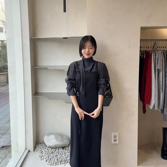 Feminine Belt Dress (Self-made)