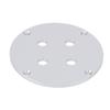 Audio Wall Plate Aluminum Alloy 4 Position Speaker Binding Post Wall Terminal Plate for Dual 1 4 In Headphone Jacks