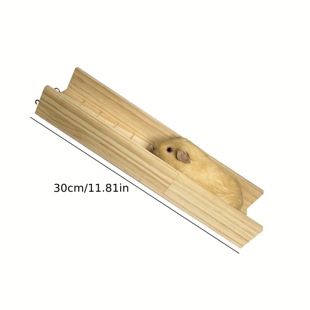 1 Piece of Accessory, and Shipped Randomly, Hamster Platform, Wooden Hamster Stairs, Golden Hamster Slide, Hamster Pet Toys, Landscaping Supplies