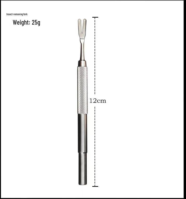 Stainless Steel Tick and Flea Tweezer Tool for Pets