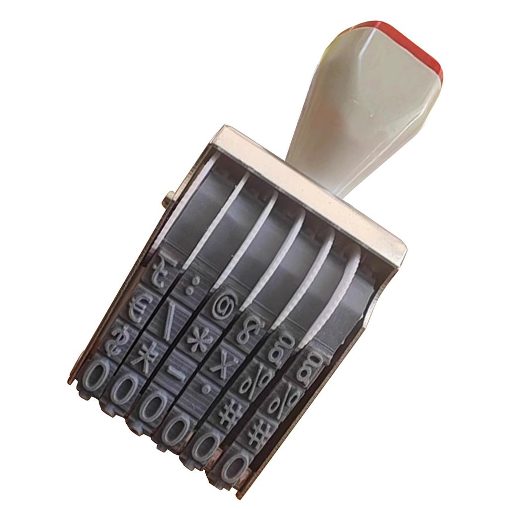 0-9 Number Stamp Adjustable Office Stamps Plastic Number Stamp Roller Stamp Changeable Date Stamp Business Stamp
