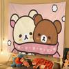 Popular Cute R-Rilakkuma Character Cartoon Tapestry Art Science Fiction Room Home Decor Art Home Decor