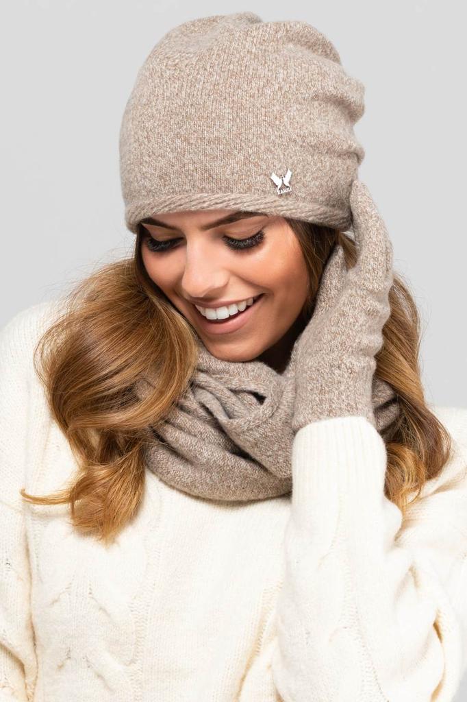 Anna Women' Hat Color Dark Beige