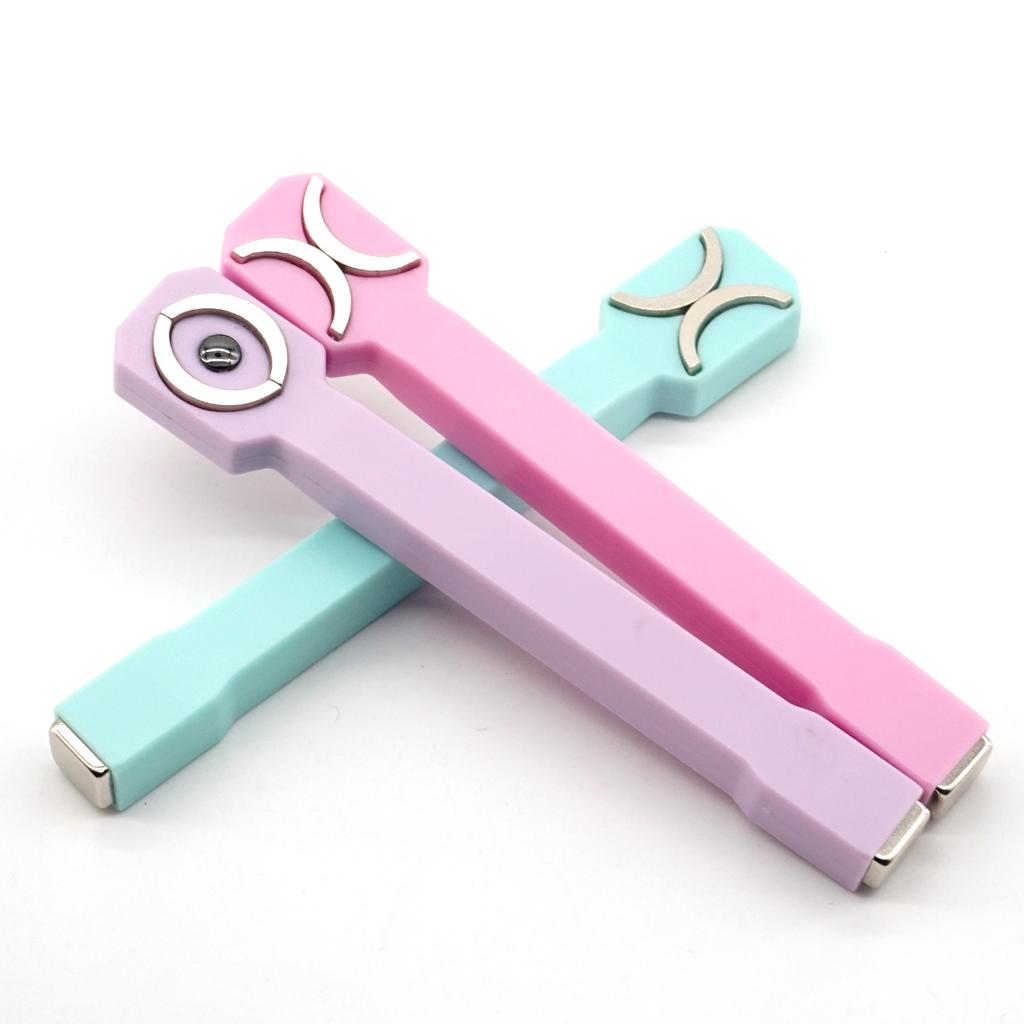Nail Art Magnetic Stick Wand Pen Set for 3D Cat Eye Gel Painting Nails Art Magnet Wand UV Gel Polish Magic Manicure Tools