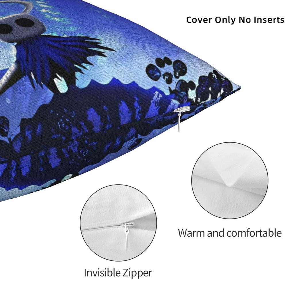 Hollow Knight Funny Games Pillowcases Product Soft Cushion Cover Decoration  Throw Pillow Case Cover Home Multiple Sizes