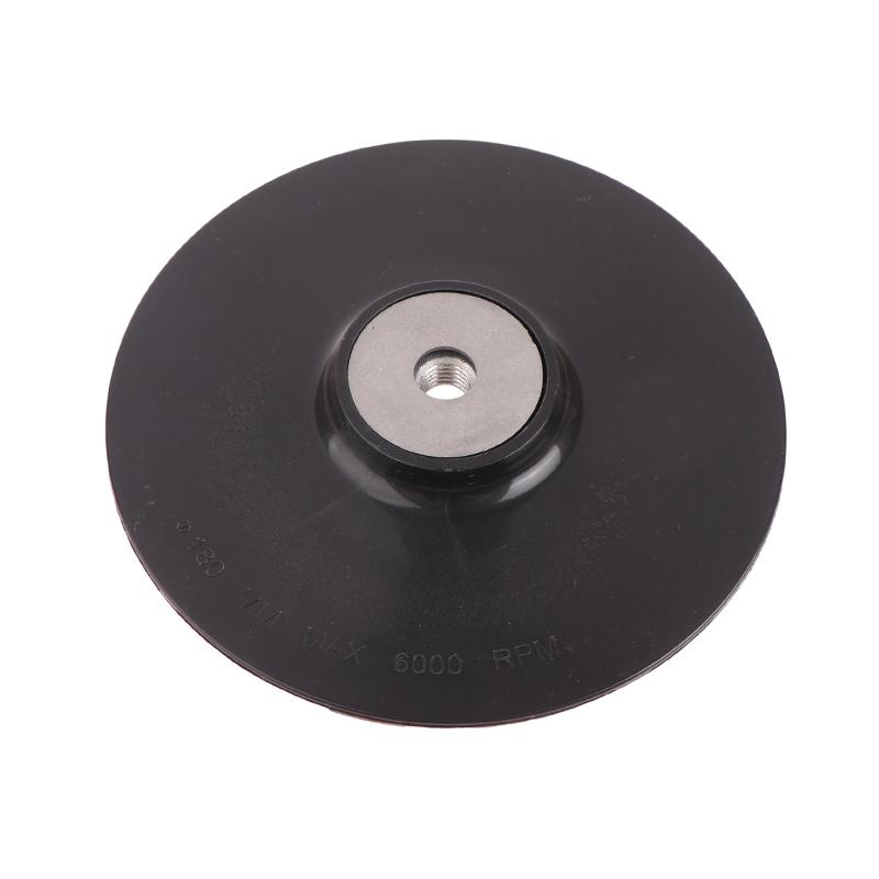4-7'' M10/M14 Thread Backing Pad Abs Plastic Back Pad Round Grinding Discs For Angle Grinder Sanding Sander
