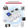 Graffiti WIFI Dual Breaker: Over/Under Voltage, Overcurrent, Leakage Protection, Remote-Controlled Circuit Recloser.